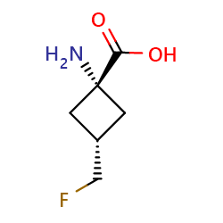 cis-1-amino-3-(fluoromethyl)cyclobutane-1-carboxylicacidͼƬ