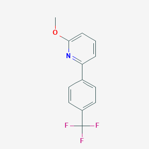 2-Methoxy-6-(4-(trifluoromethyl)phenyl)pyridineͼƬ