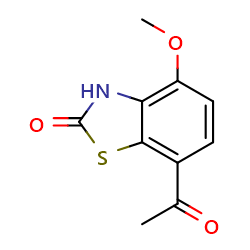 7-acetyl-4-methoxy-2,3-dihydro-1,3-benzothiazol-2-oneͼƬ