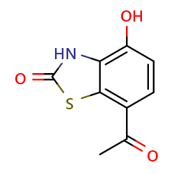 7-acetyl-4-hydroxy-2,3-dihydro-1,3-benzothiazol-2-oneͼƬ