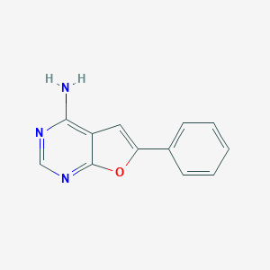 6-Phenylfuro[2,3-d]pyrimidin-4-amineͼƬ