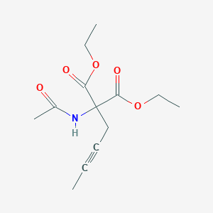 1,3-Diethyl 2-(but-2-yn-1-yl)-2-acetamidopropanedioateͼƬ