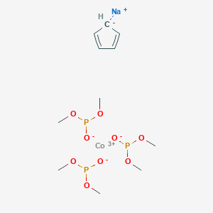 Sodium(5-Cyclopentadienyl)tris(dimethyl phosphito)cobaltate(1-)ͼƬ