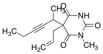 sodium 5-allyl-5-(hex-3-yn-2-yl)-3-methyl-2,4,6-trioxotetrahydro-2H-pyrimidin-1-ideͼƬ