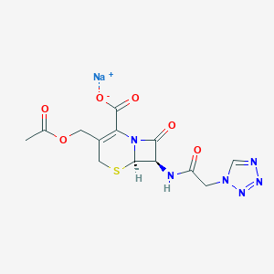 Sodium 7-(1H-Tetrazol-1-acetamido)cephalosporanateͼƬ