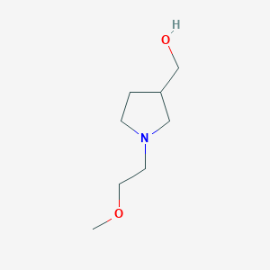 [1-(2-methoxyethyl)pyrrolidin-3-yl]methanolͼƬ