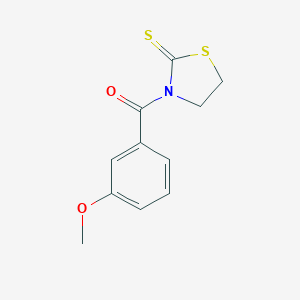 3-(3-methoxybenzoyl)-1,3-thiazolidine-2-thioneͼƬ