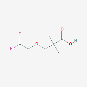 3-(2,2-difluoroethoxy)-2,2-dimethylpropanoic acidͼƬ