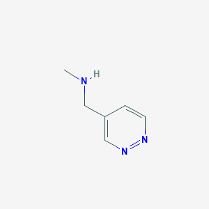 methyl(pyridazin-4-ylmethyl)amineͼƬ