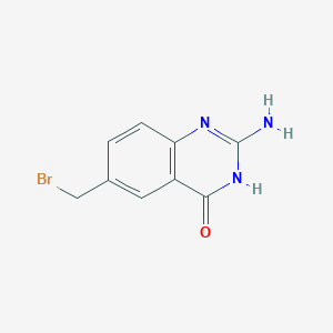 2-amino-6-(bromomethyl)-3,4-dihydroquinazolin-4-oneͼƬ