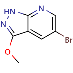 5-bromo-3-methoxy-1H-pyrazolo[3,4-b]pyridineͼƬ