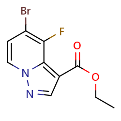 ethyl5-bromo-4-fluoropyrazolo[1,5-a]pyridine-3-carboxylate图片