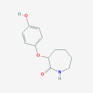 3-(4-Hydroxyphenoxy)azepan-2-oneͼƬ