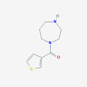 1-(thiophene-3-carbonyl)-1,4-diazepane图片