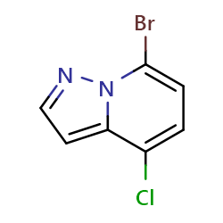 7-bromo-4-chloropyrazolo[1,5-a]pyridineͼƬ