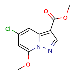 methyl5-chloro-7-methoxy-pyrazolo[1,5-a]pyridine-3-carboxylateͼƬ