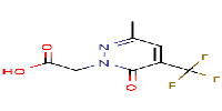 2-[3-methyl-6-oxo-5-(trifluoromethyl)-1,6-dihydropyridazin-1-yl]aceticacid图片