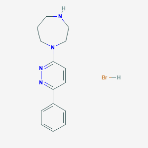 1-(6-phenylpyridazin-3-yl)-1,4-diazepane hydrobromideͼƬ