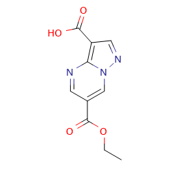 6-(ethoxycarbonyl)pyrazolo[1,5-a]pyrimidine-3-carboxylicacidͼƬ