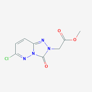 methyl2-{6-chloro-3-oxo-2H,3H-[1,2,4]triazolo[4,3-b]pyridazin-2-yl}acetateͼƬ