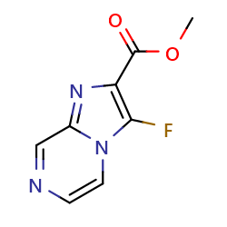 methyl3-fluoroimidazo[1,2-a]pyrazine-2-carboxylate图片