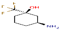 rel-(1R,3S)-3-amino-1-(trifluoromethyl)cyclohexanolͼƬ