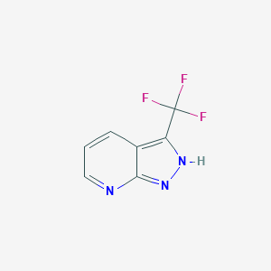 3-(trifluoromethyl)-1H-pyrazolo[3,4-b]pyridineͼƬ