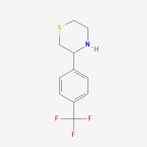 3-[4-(Trifluoromethyl)Phenyl] ThiomorpholineͼƬ