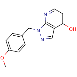 1-[(4-methoxyphenyl)methyl]-1H-pyrazolo[3,4-b]pyridin-4-olͼƬ