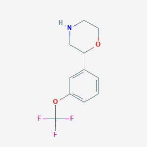 2-[3-(Trifluoromethoxy)phenyl]morpholineͼƬ