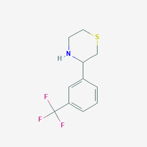 3-[3-(trifluoromethyl)phenyl]thiomorpholineͼƬ