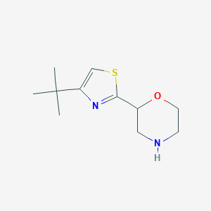 2-(4-tert-butyl-1,3-thiazol-2-yl)morpholine图片