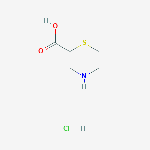 Thiomorpholine-2-carboxylic acid hydrochlorideͼƬ