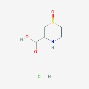 1-oxo-1lambda4-thiomorpholine-3-carboxylic Acid hydrochlorideͼƬ