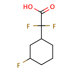 2,2-difluoro-2-(3-fluorocyclohexyl)aceticacidͼƬ