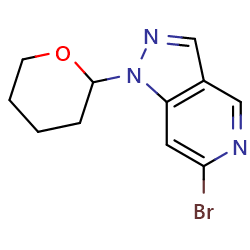 6-bromo-1-(oxan-2-yl)-1H-pyrazolo[4,3-c]pyridineͼƬ