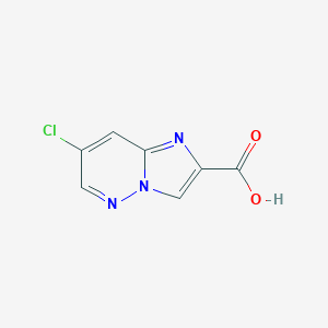 7-chloroimidazo[1,2-b]pyridazine-2-carboxylicacidͼƬ