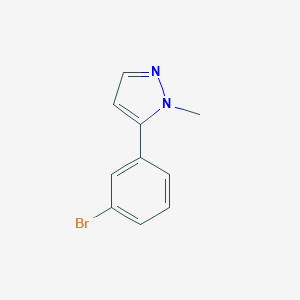 5-(3-Bromophenyl)-1-methyl-1H-pyrazoleͼƬ