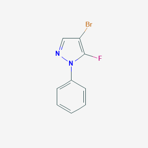 4-Bromo-5-fluoro-1-phenyl-1H-pyrazoleͼƬ