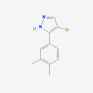 4-bromo-3-(3,4-dimethylphenyl)-1H-pyrazoleͼƬ