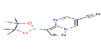 3-(tetramethyl-1,3,2-dioxaborolan-2-yl)pyrazolo[1,5-a]pyrimidine-6-carbonitrileͼƬ