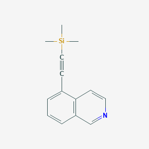 5-((Trimethylsilyl)ethynyl)isoquinolineͼƬ