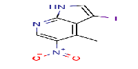 3-iodo-4-methyl-5-nitro-1H-pyrrolo[2,3-b]pyridineͼƬ