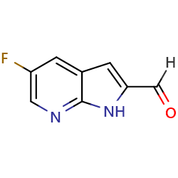 5-fluoro-1H-pyrrolo[2,3-b]pyridine-2-carbaldehydeͼƬ