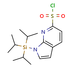 1-[tris(propan-2-yl)silyl]-1H-pyrrolo[2,3-b]pyridine-6-sulfonylchlorideͼƬ