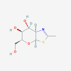 3a,6,7,7a-Tetrahydro-5-(hydroxymethyl)-2-(methyl)-(3aR,5R,6S,7R,7aR)-5H-Pyrano[3,2-d]thiazole-6,7-diol-d3ͼƬ