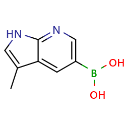 {3-methyl-1H-pyrrolo[2,3-b]pyridin-5-yl}boronicacidͼƬ