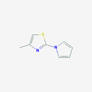 4-methyl-2-(1H-pyrrol-1-yl)-1,3-thiazoleͼƬ