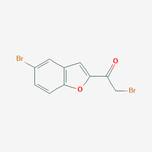 2-bromo-1-(5-bromobenzofuran-2-yl)ethanoneͼƬ