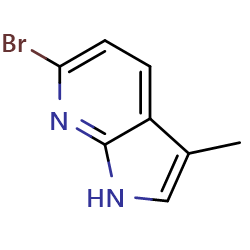 6-bromo-3-methyl-1H-pyrrolo[2,3-b]pyridineͼƬ